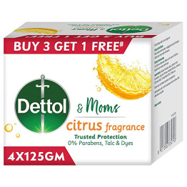 Dettol Soap Citrus B3G1 125g 